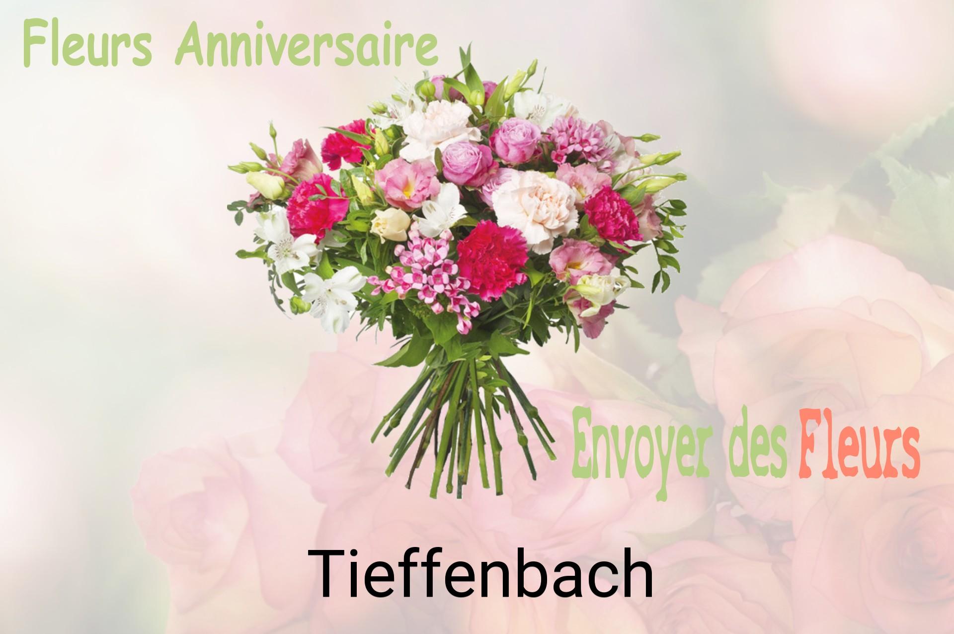 Bouquet de fleurs d’anniversaire livré à Tieffenbach